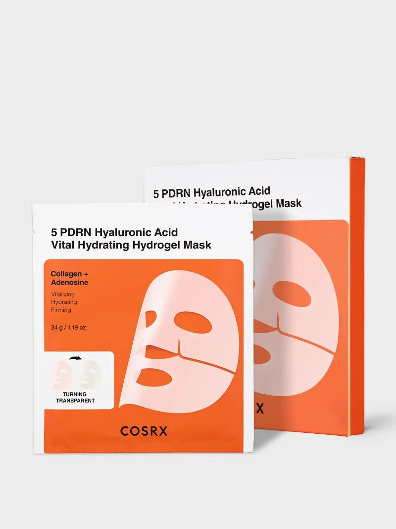 COSRX 5 PDRN Hyaluronic Acid Vital Hydrating Hydrogel Mask